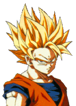 A powerful super sayian